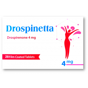 DROSPINETTA 4 MG ( DROSPIRENONE ) 28 FILM-COATED TABLETS 